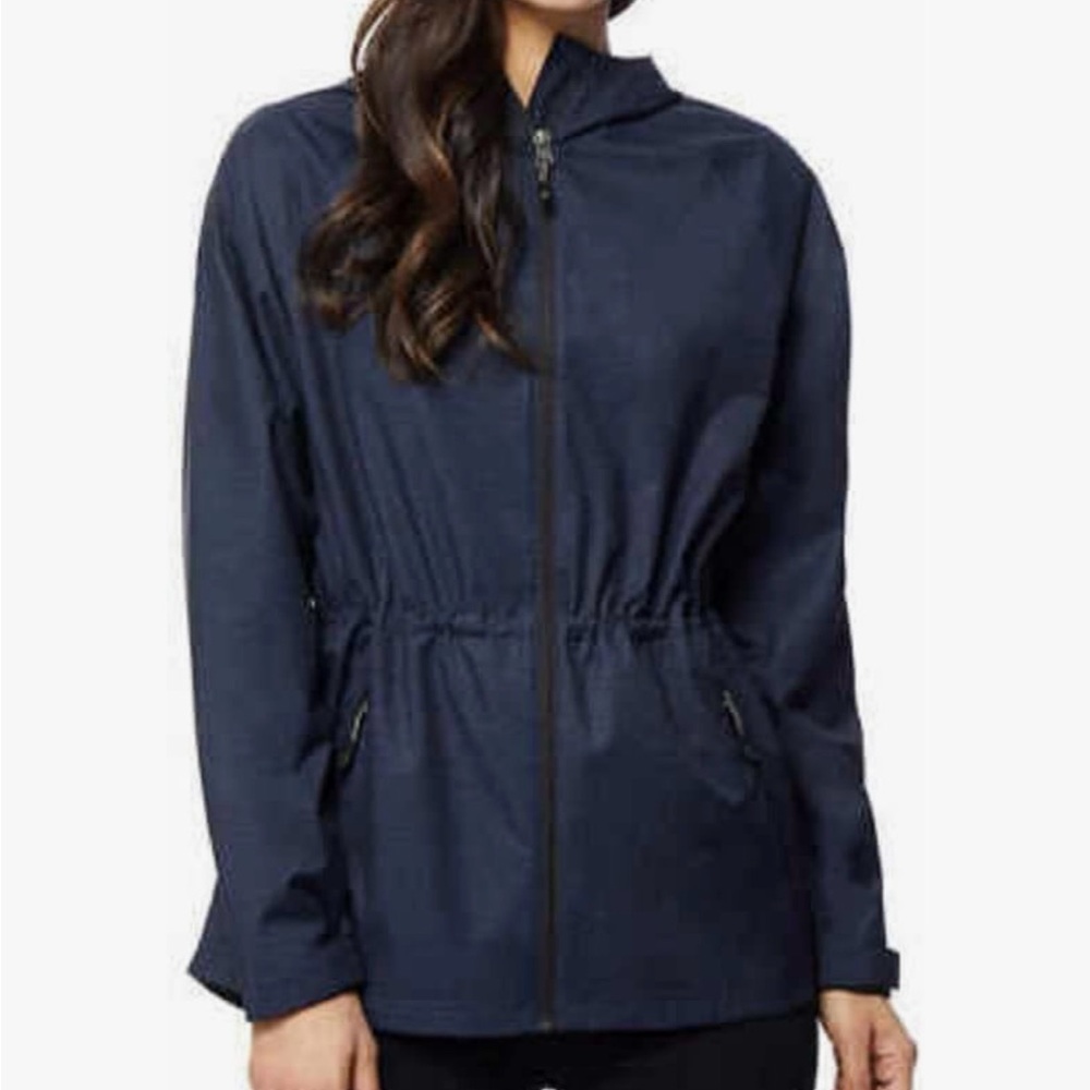 32 Degrees Ladies' Short Anorak Jacket XXLarge, Katamaran Navy Melange